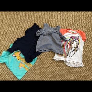 4 shirt bundle various brands